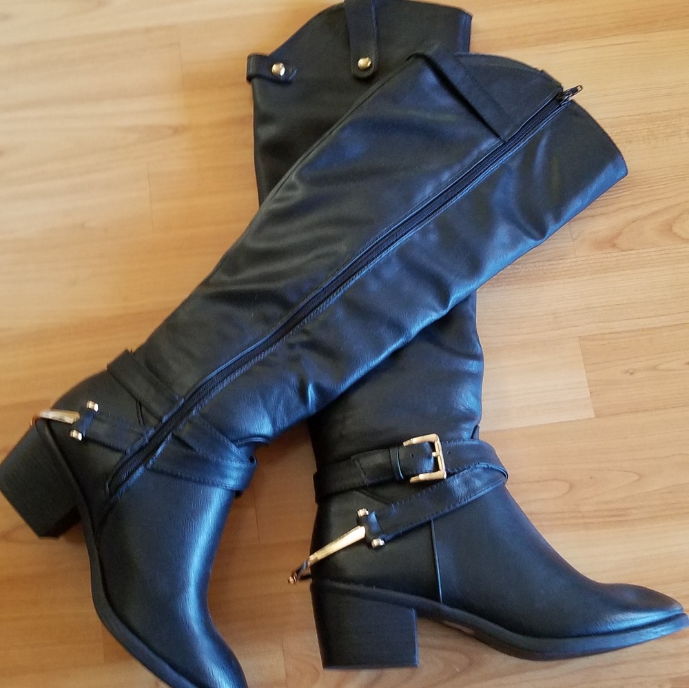 Knee high boots